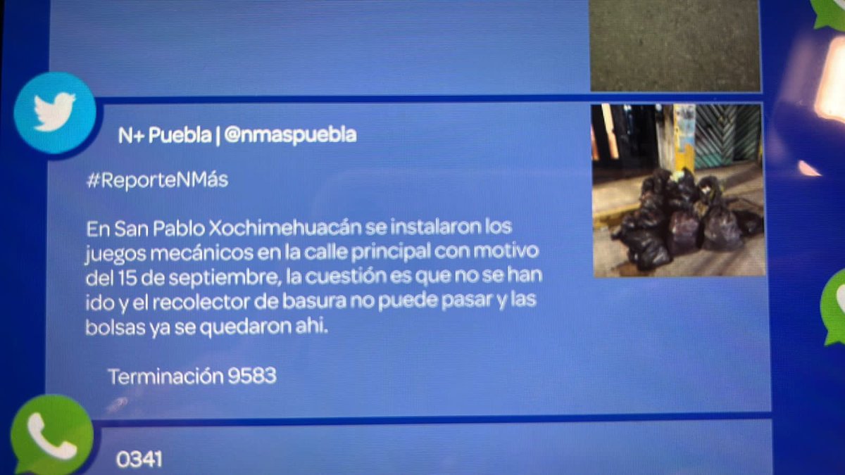 MariLoliPellon's tweet photo. #ReporteCiudadano a @nmaspuebla #Atendido pie el @PueblaAyto Gracias ☺️ https://t.co/TIKxI8r7TV