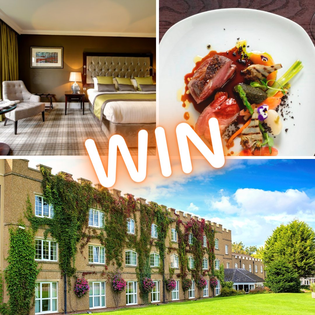 WIN an overnight stay at Ramside Hall and a meal for 2 at their Rib Room restaurant! 😍

Here's how to enter:
👍LIKE our page
📲 RETWEET this post

Competition closes Wednesday 12th October 2022. T&amp;Cs apply.