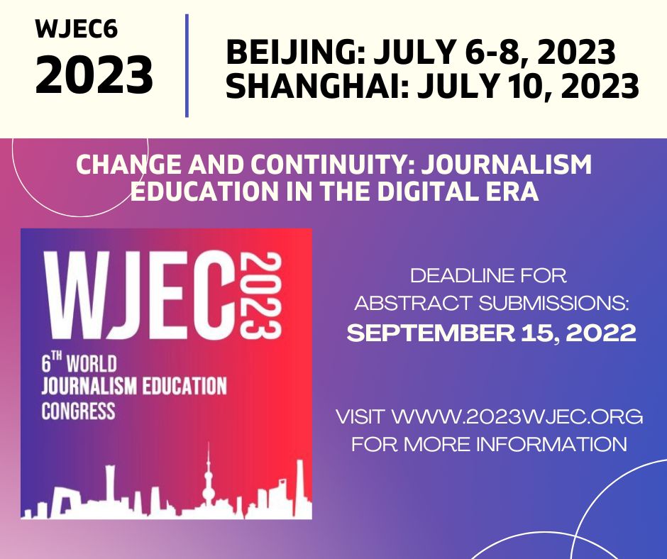 The <a href="/WJECChina/">WJEC China</a> paper deadline was extended! Accepted abstracts will be presented at the 6th <a href="/WJECnet/">@WJEC</a> in Beijing.  Offering up to 100 free accommodation grants for participants from developing countries and early career educators. ow.ly/TIji50KOxxS