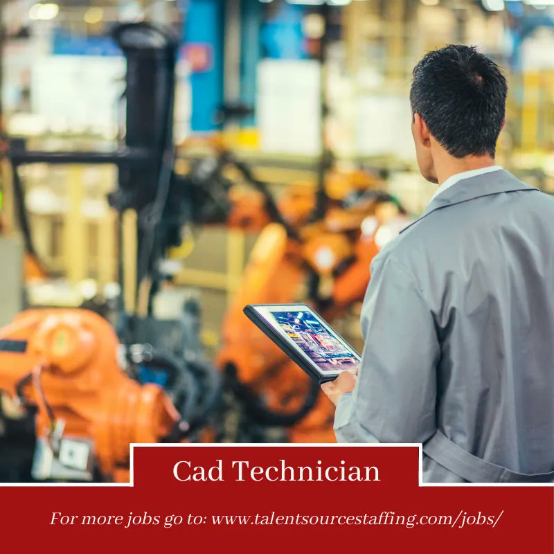 TalentSourceStf's tweet photo. Are you a CAD Pro looking to join an awesome Michiana employer? Check out this opening! https://t.co/fZW6CcpwwT #CAD #nowhiring #hiring #technician #talentsource #smartrecruiting #careers https://t.co/5tQ1r7wkP8