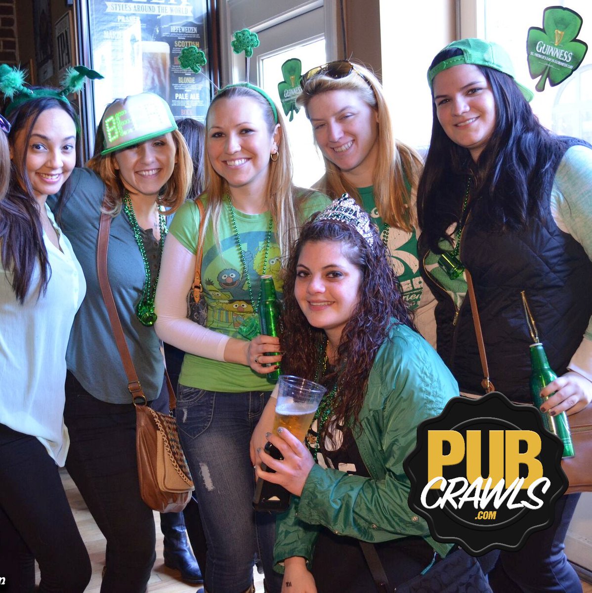 pubcrawlers's tweet photo. St. Patrick's Day is coming and we cannot wait to see all of our amazing pubcrawlers! #pubcrawls #barcrawls #barhop #party #stpatricksday https://t.co/ZkZJQ5IWyt