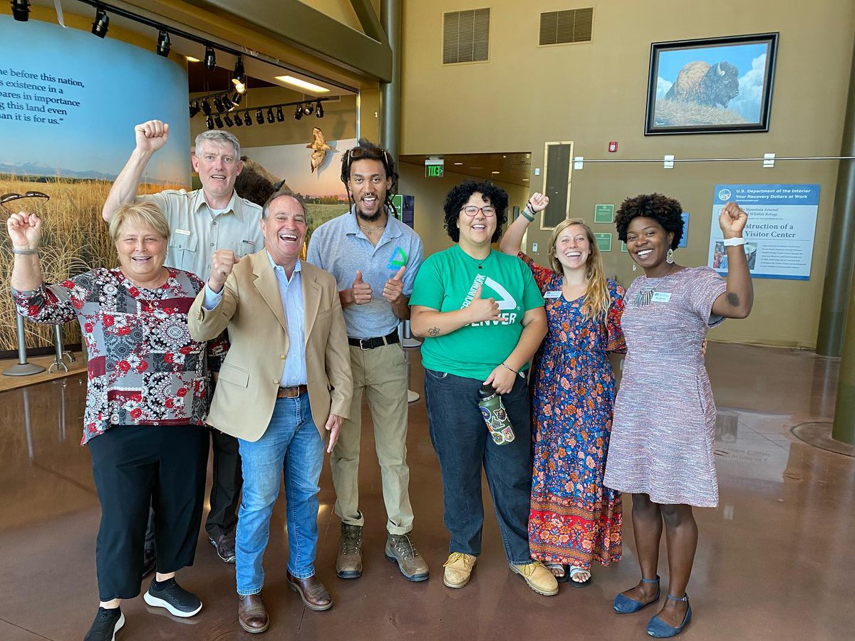 Ed Perlmutter (@repperlmutter) on Twitter photo Thank you to the <a href="/USFWSRMA_Alert/">Rocky Mountain Arsenal NWR</a> for hosting me one last time! I remember in March 2007 as I joined the staff in welcoming 16 American bison to the refuge. The herd will grow to 200+ in the coming years.
It's been a privilege representing such a treasure. Keep up the good work! Thank you to the <a href="/USFWSRMA_Alert/">Rocky Mountain Arsenal NWR</a> for hosting me one last time! I remember in March 2007 as I joined the staff in welcoming 16 American bison to the refuge. The herd will grow to 200+ in the coming years.
It's been a privilege representing such a treasure. Keep up the good work!