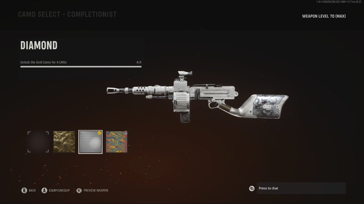 Jennyfields37's tweet photo. Diamond SMG's. Diamond AR's and Diamond LMG's 🔫🤍 https://t.co/OW4ZLz4IaF