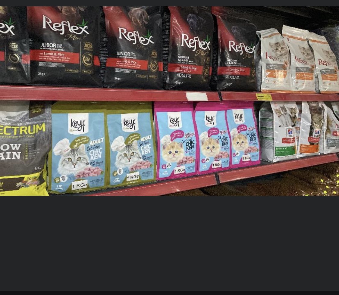 karadoganserkan's tweet photo. #Keyf kedi ve köpek mamaları raflarda yerini almaya başladı 🧿
https://t.co/RoU90OgC95 #Keyfpets #Kedi #köpek #petshop https://t.co/QbdGS5oAnu