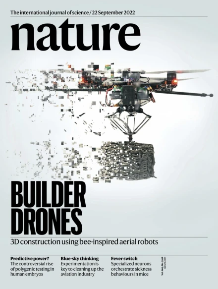 3D printing with drones.  New research in @nature nature.com/articles/s4158…