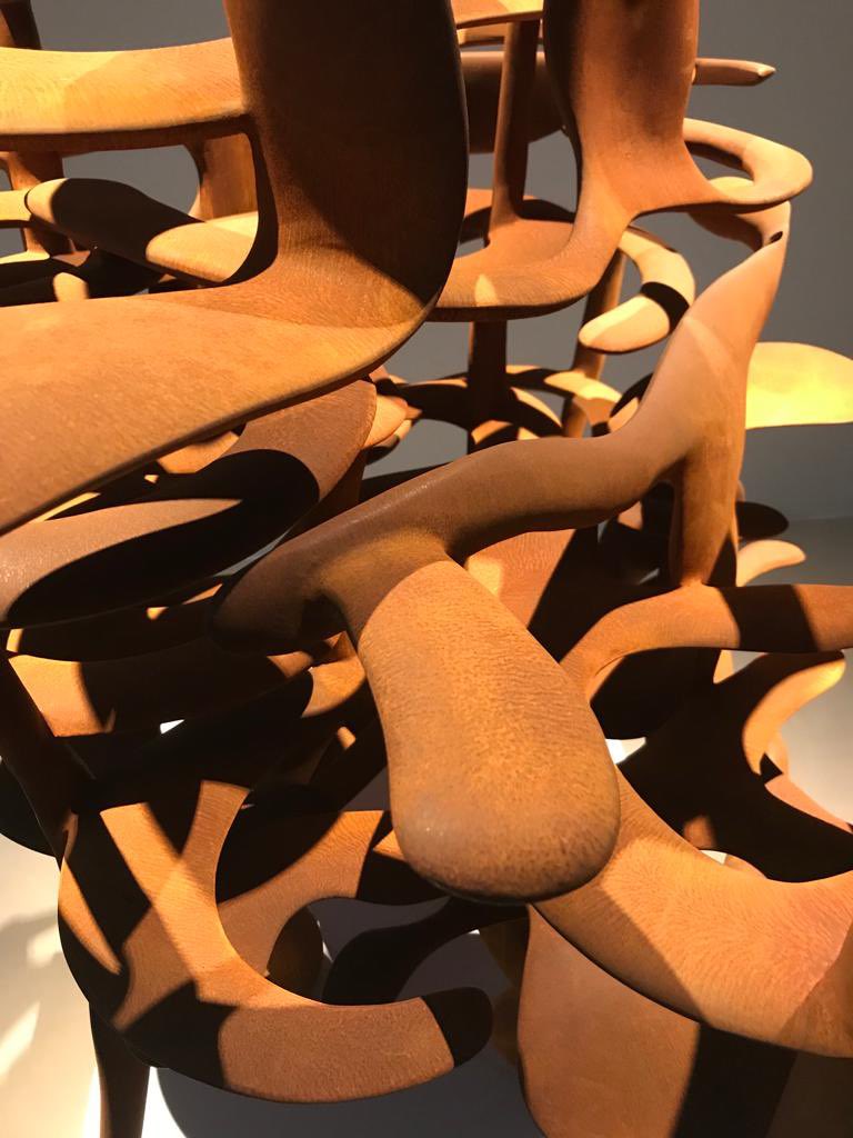 A true honour to meet #TonyCragg @MuseoNovecento for the opening of his exhibition ‘Transfer’ - outstanding sculpture in beautiful Florence @BritishArts @itBritish @UKinItaly