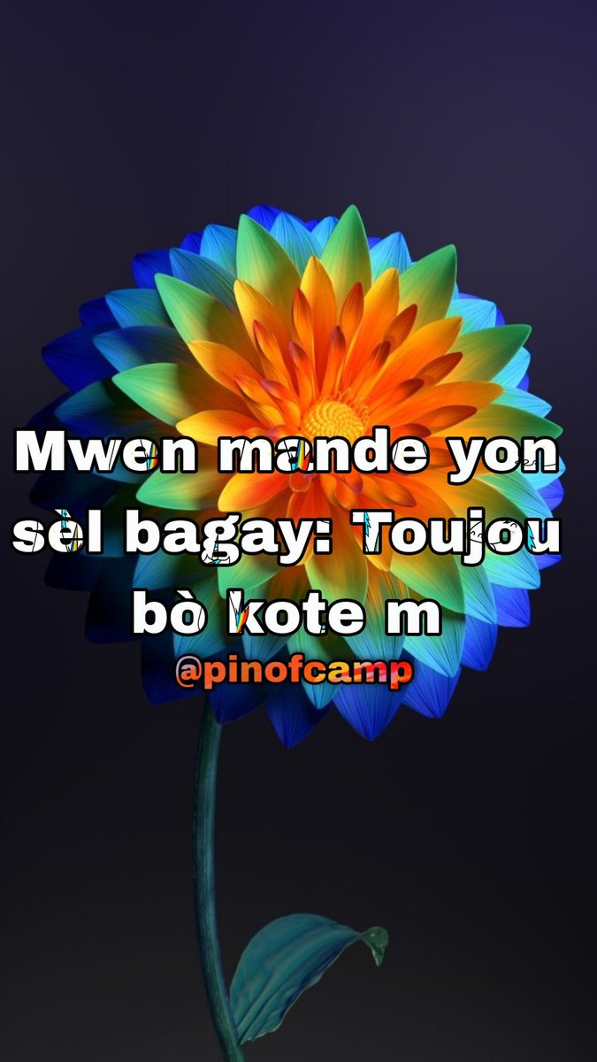 Pinofcamp's tweet photo. #MotivationMonday #citation
#provebakay #HaitianTwitter
#belpawo
#inspiration #choix
#haitianproveb
#humour #pinofcamp
#relationshipk #facelook #lookbooklookbook #mylooktoday https://t.co/PX65lOkpP1