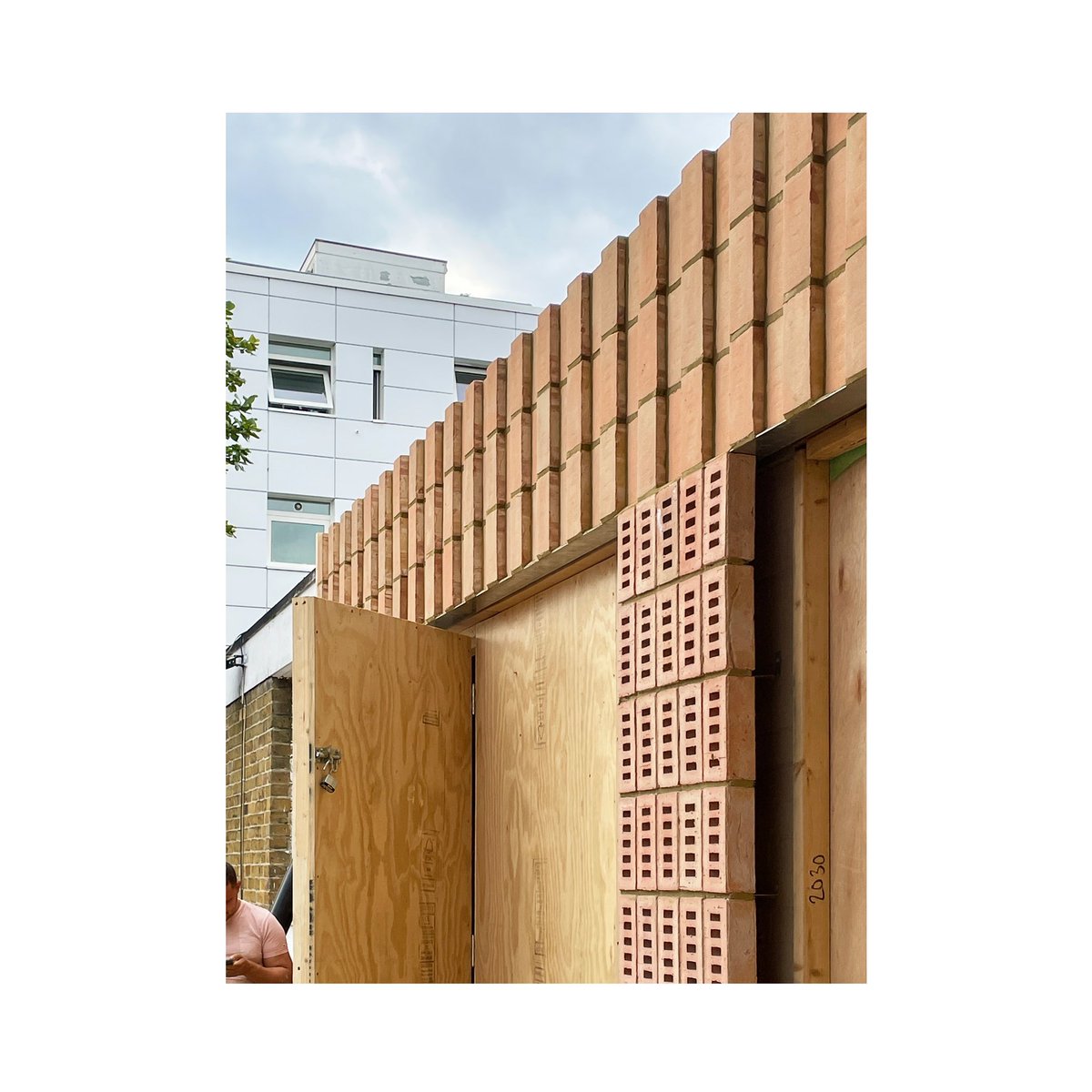 In progress. Works to revitalise an ex council dwelling in South London: