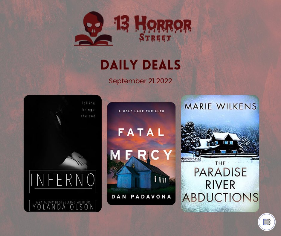 13HorrorStreet's tweet photo. Enjoy these FREE &amp; Bargain Kindle books for 09/21/2022!
https://t.co/xZj6t1QH1M
#horrorauthor #thriller #horrorpaperbacks #horroraddict #readersofinstagram #instabook #instahorror #horrorwriter #b #kindle #horrormovie #horrorgram #bookreview #shorror #paperback #horrorreads https://t.co/xdwOt3MD0O