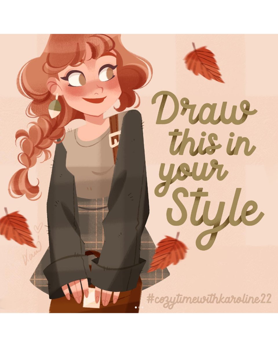Seiorai's tweet photo. Which do you like more, version 1 or 2?
For @karopiet 's DTIYS on IG :D
#illustration #digitalart #digitaldrawing #autumn #fall #dtiys #dtiyschallenge #redrawthis #dtiyscontest #drawthisinyourstyle #animegirl #drawinganime #animeart @procreate #characterart #seiorai #drawing https://t.co/b446eE9GPI
