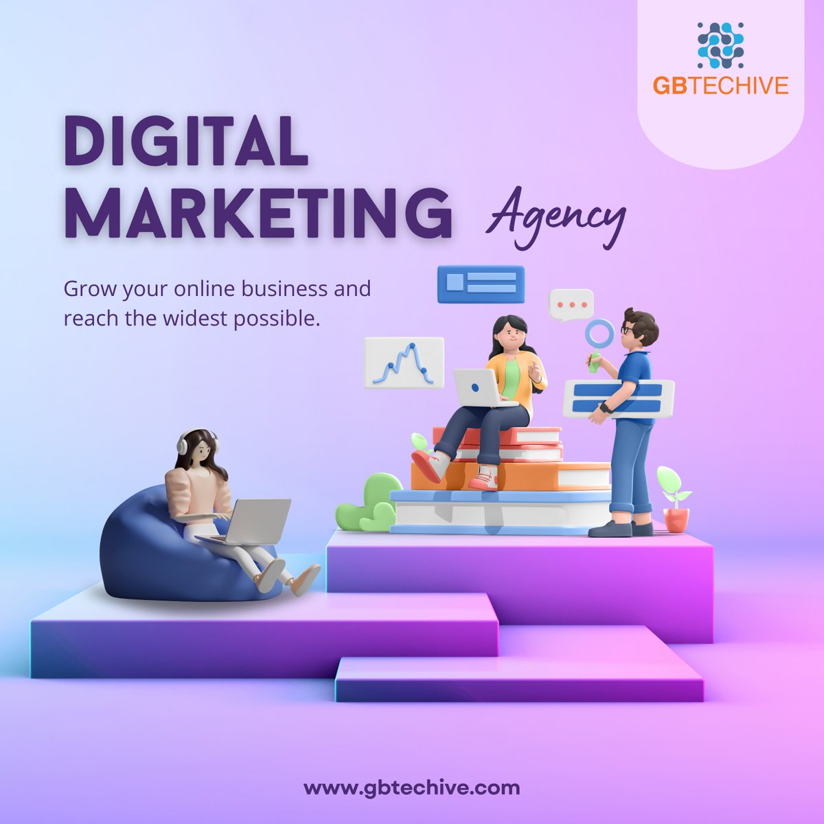 GTechive's tweet photo. Digital Marketing is the most powerful way to grow your business worldwide. 

We can help you promote your business using these digital marketing tools.

#help #digitalmarketing #business #gb  #gbtechive #IT #services #development #socialmediamarketing #emailmarketing #content https://t.co/1RyZ6XYMhT
