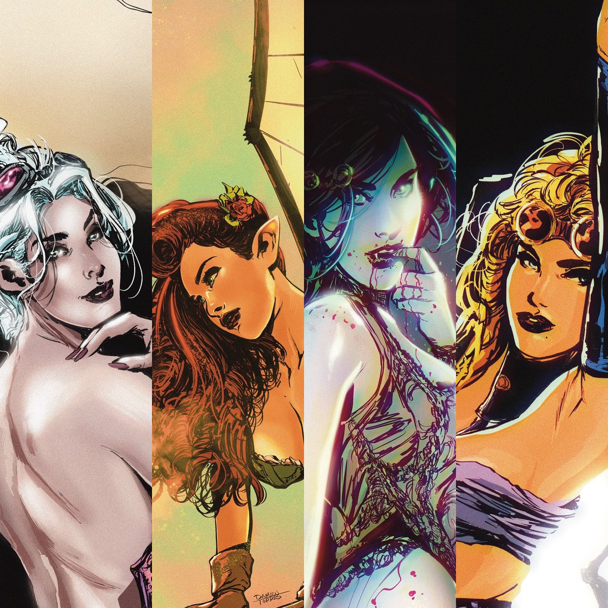 damientorresart's tweet photo. See these pieces and more in full when you back Dungeons and Dames 2 on Kickstarter! Three days left!
#dungeonsanddames #sinopapublishing #pinup #drawing #procreate #digital #fantasy #steampunk #art 
https://t.co/Xt0WNIyQPD https://t.co/jyyDIn1FMo