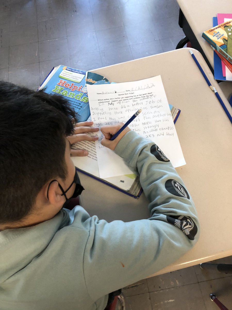 Mr. Myer (@mrmyerteaches) on Twitter photo Drafting our first opinion pieces was a complete success! These kids have knocked it out of the park! <a href="/JohnnycakeElem/">JohnnycakeElem</a> Drafting our first opinion pieces was a complete success! These kids have knocked it out of the park! <a href="/JohnnycakeElem/">JohnnycakeElem</a>