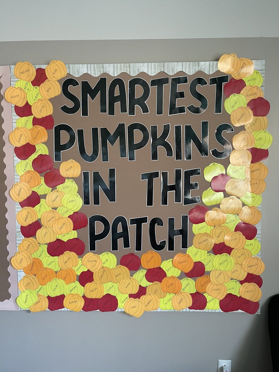 Getting ready for fall here at LDMS! We do have the smartest pumpkins in the patch! <a href="/LowerDauphin/">Lower Dauphin</a> <a href="/PADeptofEd/">PA Department of Education</a> #edu #math