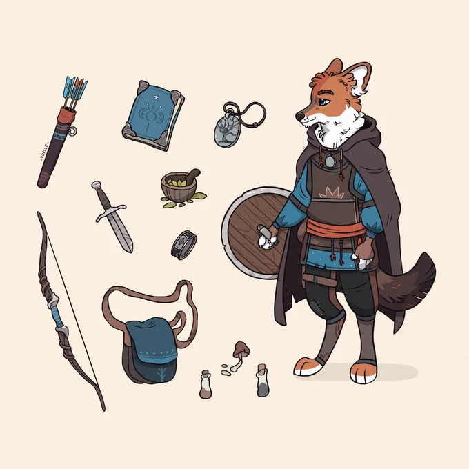My first character in D&amp;D (Izaac, a Human Wizard) had some trouble in one of my current campaigns (he died). So I came back with a new character, his name is Sírus Omgren, he's a Kargyraa (homebrew race of  ) and he's is a Cleric, Twilight Domain!  