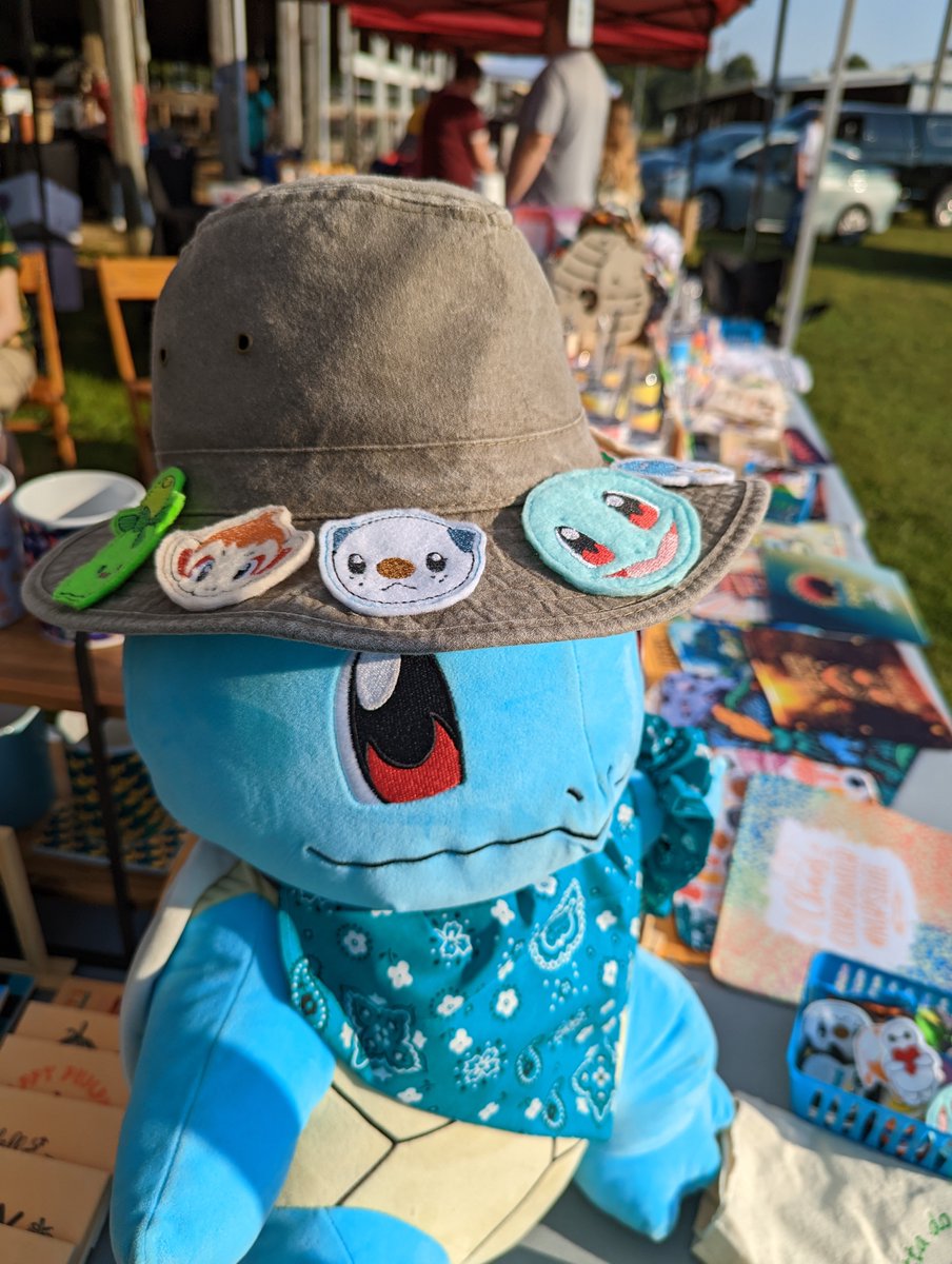 WadingHawk's tweet photo. We're so excited to be vendors at the Kinmundy, IL Log Cabin Village Craft Show this weekend!

#SmallBusiness #SmallBiz #shopsmall #giftidea #Embroidered #sublimation https://t.co/6r0tvN9bTA