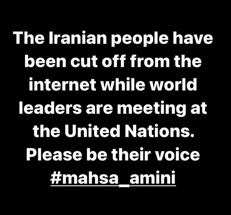 GM/GN fam, 
Hope you are doing well, we are not since our beloved home country is not feeling well. Please be Iranian’s voice . 🌞🌟🕊✌🏻🥀🏳
#UnitedNations #HumanRights #NFTCommuntiy #Peace