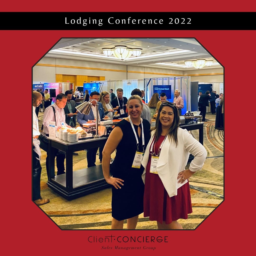CCSalesMgmtGrp's tweet photo. The final day of the #LodgingConference and what a great conference it has been. Thank you for the conversations and for the wonderful people we got to meet!
#hotelsales #remotehotelsales #sales #ccsmg #clientconcierge #hospitality #sales #lodgingconference https://t.co/2f7sE2jBRT