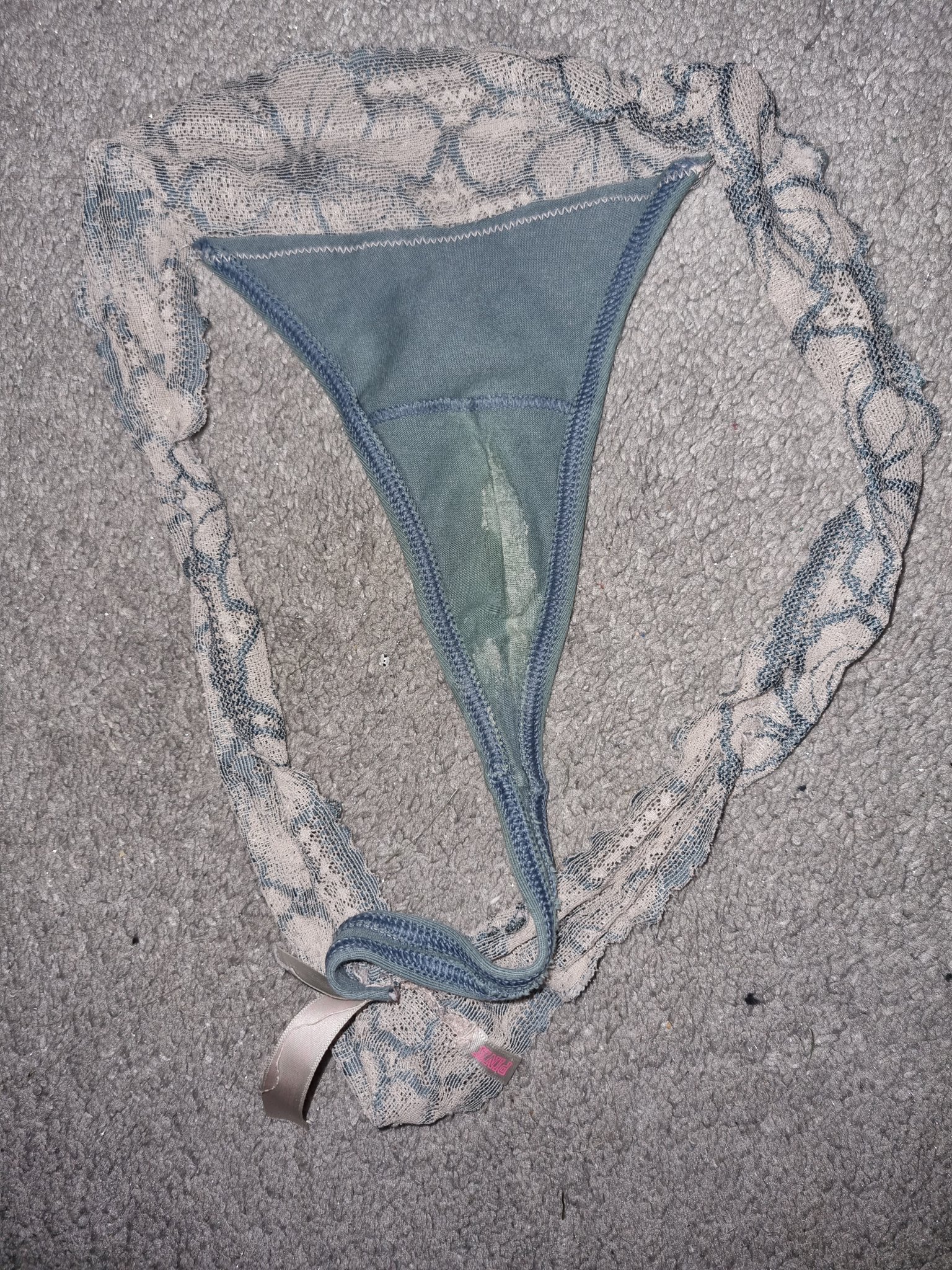 cum stains on wifes panties