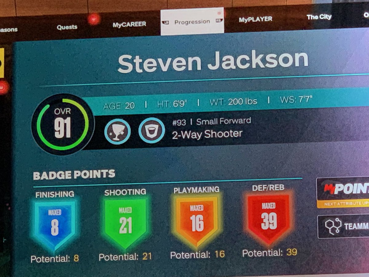 CoachChambers__'s tweet photo. Another happy customer❗️❗️❗️ If anyone needs badge or overall grinding, any archetype, hit my DM! Very fast and efficient! S/O my guy @Sjackson_10 for doing business with us. Done in a day 🤞🏽 @2kscampolice @Big_Brudda_PURP @iNetworkSports @CaGrinderz @pack_o_5 @FREE_HIRE_ https://t.co/UaopyGQRa2