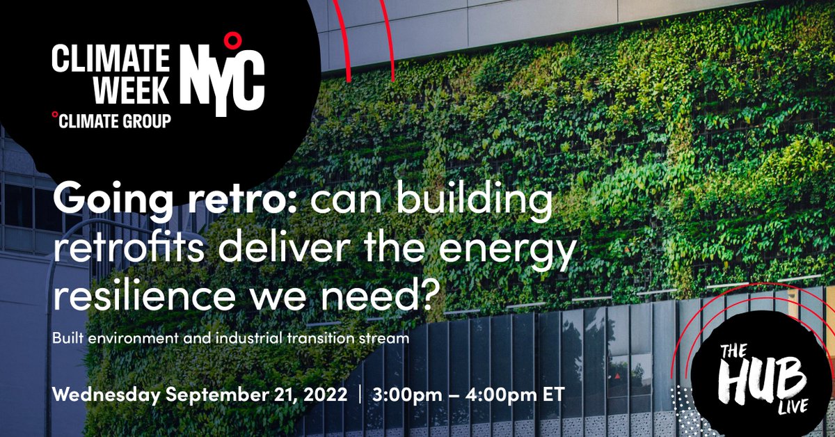 ClimateGroup's tweet photo. Energy efficiency is not the new kid on the built environment block. But levels of attention and action remain generally poor. How should we rethink our energy strategies for the built environment? 

Join our in-person event that will be giving you the answers. https://t.co/nf8IabJ5ar