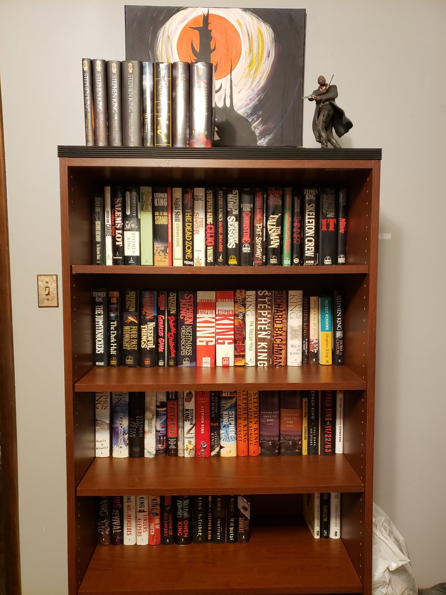 Happy Birthday <a href="/StephenKing/">Stephen King</a>!
You'll never know how much your work has meant to me! 📚📖