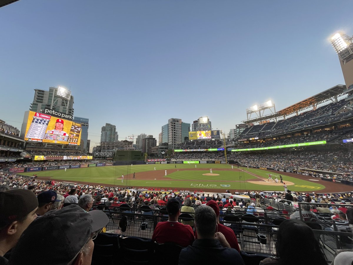 cairochris's tweet photo. Updated baseball stadium rankings:
1) Fenway/Wrigley
2. PNC Park
3. Petco Park [New Addition]
4. Oriole Park
5. Oracle Park

#baseball #mlb #travel #questfor30 https://t.co/cNRe4wORqj