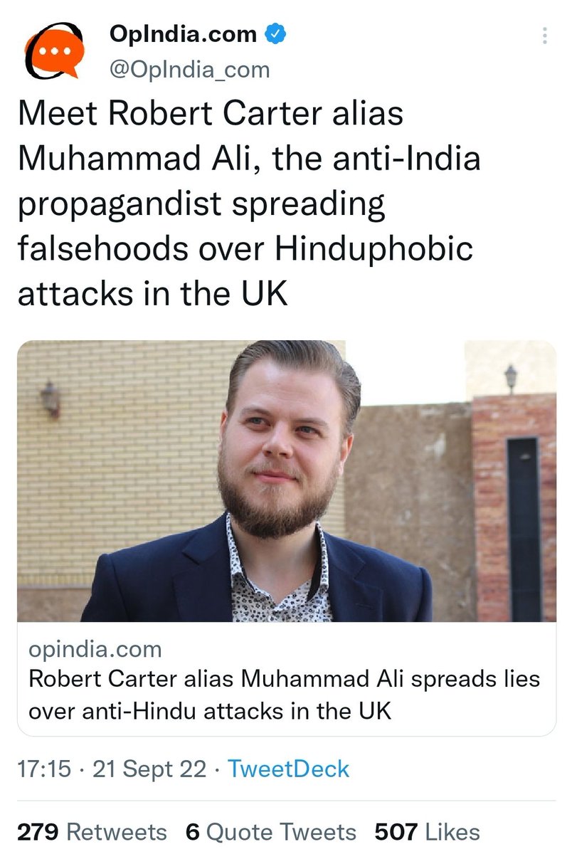My coverage exposing Hindutva radicalisation of Hindus in Leicester has clearly upset a few fascist apologists.

FYI: I love India and Islam + work with British-Indians to expose Hindutva extremism.

Insha'Allah #India will be free from Hindutva fascism soon. 

#Hindutva