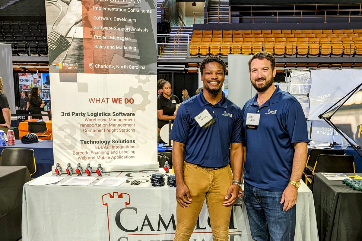 Camelot 3PL Software (@camelotsoftware) on Twitter photo Camelot is in Boone this week meeting with top talent at the <a href="/appstate/">Appalachian State</a> career fair. If you're interested in working with a smart team to tackle today's Supply Chain challenges, be sure to stop by and see us. Camelot is in Boone this week meeting with top talent at the <a href="/appstate/">Appalachian State</a> career fair. If you're interested in working with a smart team to tackle today's Supply Chain challenges, be sure to stop by and see us.