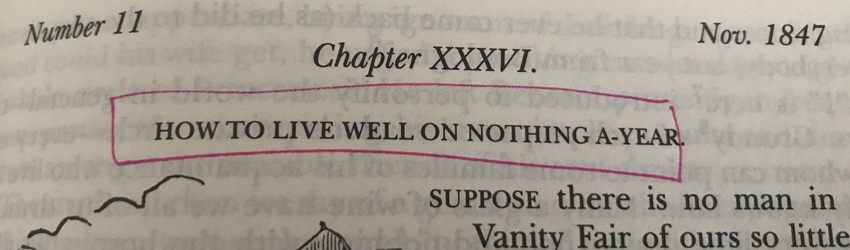 LivingRoomLit's tweet photo. Never has Thackeray been so relevant #Vanityfair #books #costoflivingcrisis https://t.co/NM8hUqnQvW