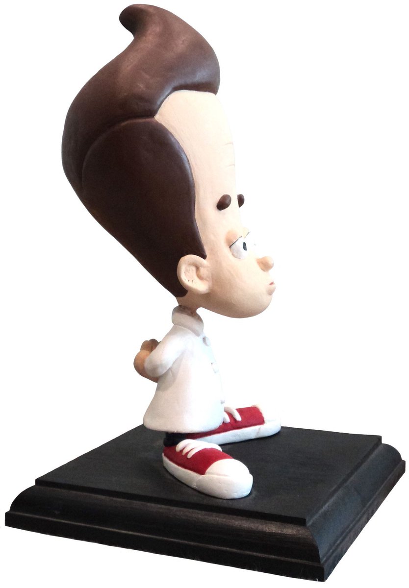 Close-up photos of one of the few maquettes made for 