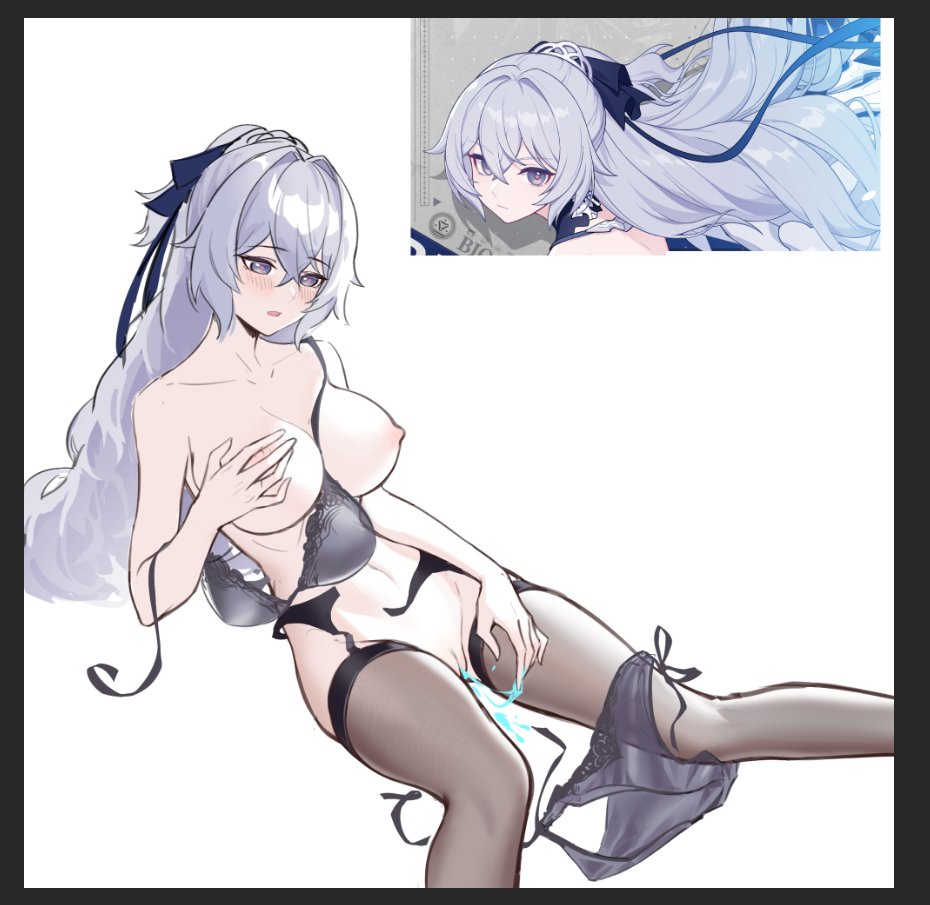 Fuqingzhou's tweet photo. #崩坏三 #崩壊3rd #布洛妮娅 #bronya #HonkaiImpact3rd  #R18G 细化太费时间了，工作日只能摸简单一点 https://t.co/5XxFMLABiL