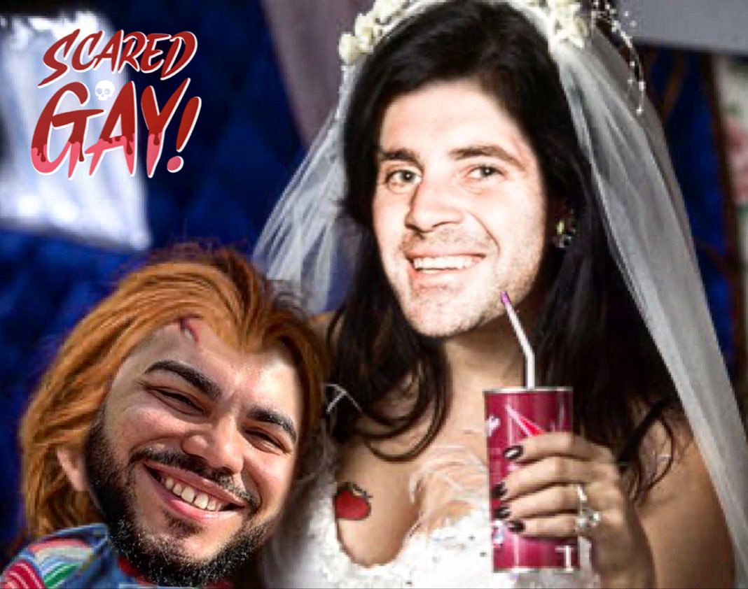 ScaredGayPod's tweet photo. Tomorrow! Seed of Chucky (2004) with @paulyouwanted and special guest, Carlos from @HorrorDaddies! https://t.co/ls7l9VjF2I
