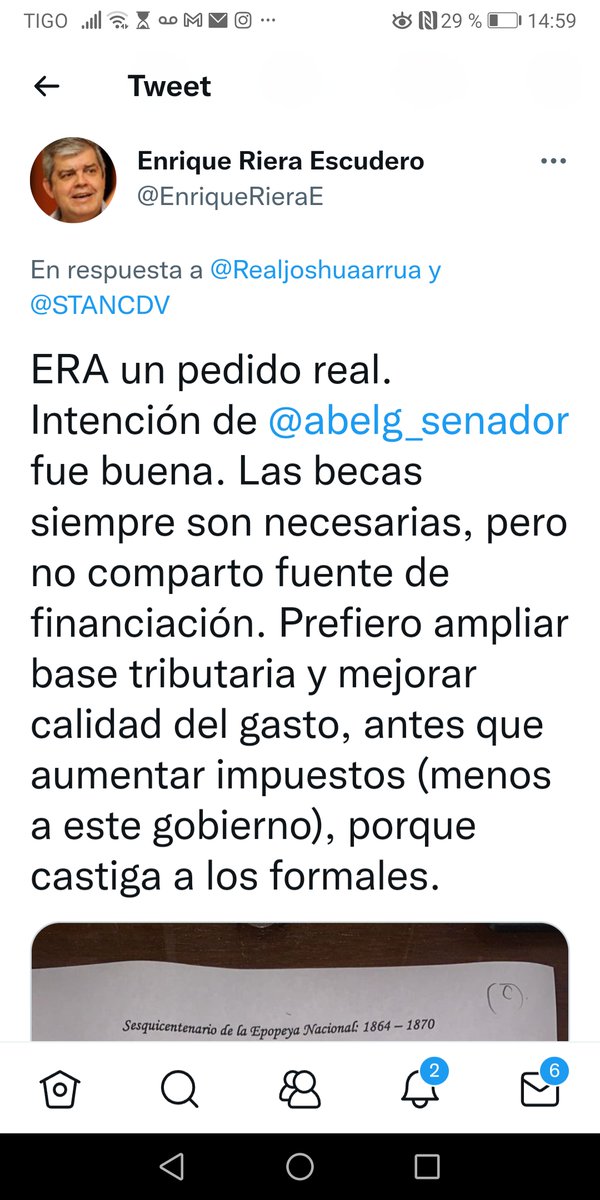 DERECHO A REPLICA. Espero que <a href="/ABCDigital/">ABC Digital</a> rectifique la mentira publicada: el art. 21 del mencionado proyecto, solo planteaba un aumento del 1% (no un 10%) como dice titular CATASTROFE y, además, retiré mi firma porque no estuve conforme con fuente de financiación. RT gracias !