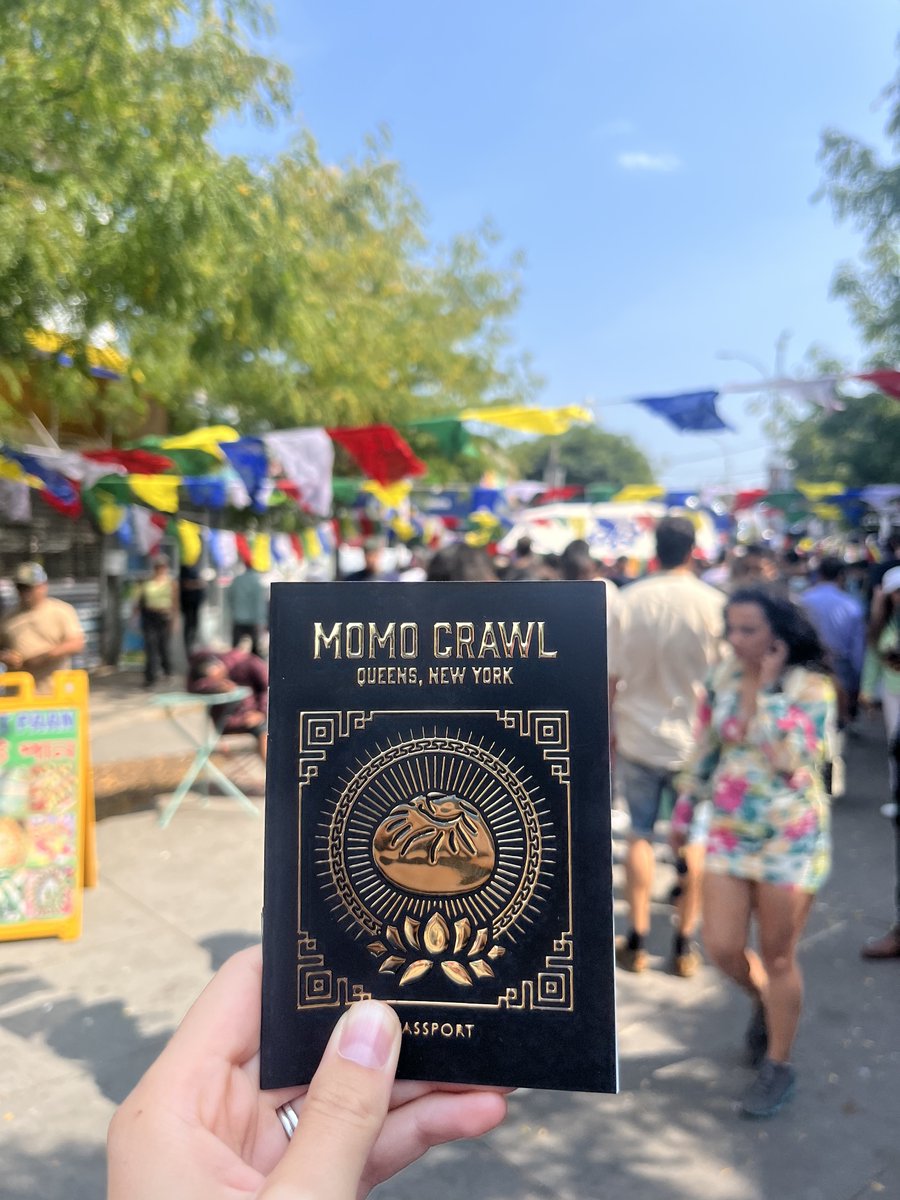 accompanycap's tweet photo. Still recovering from the amazing 10th Annual #MomoCrawl! Thank again one more time to our partners @momocrawl @QNS_Together @SFTHQ  @QueensQustodian for a phenomenal record-breaking day supporting the wonderful community of Jackson Heights! Can't wait for next year! #momos4ever https://t.co/T195tBQuZt