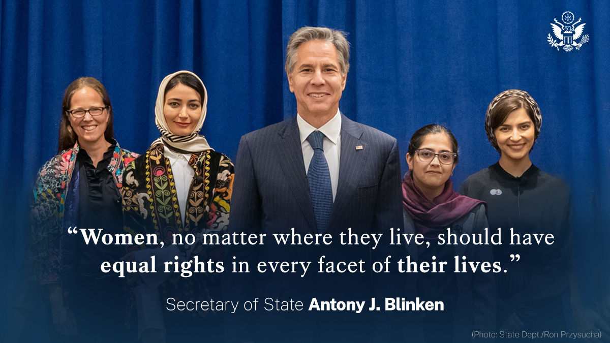 Department of State tweet media