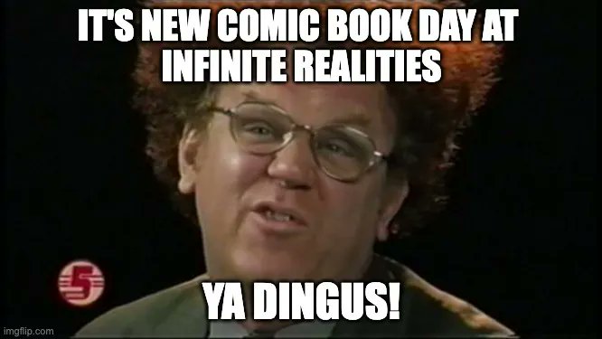 New comic book day at Infinite Realities- for your health!