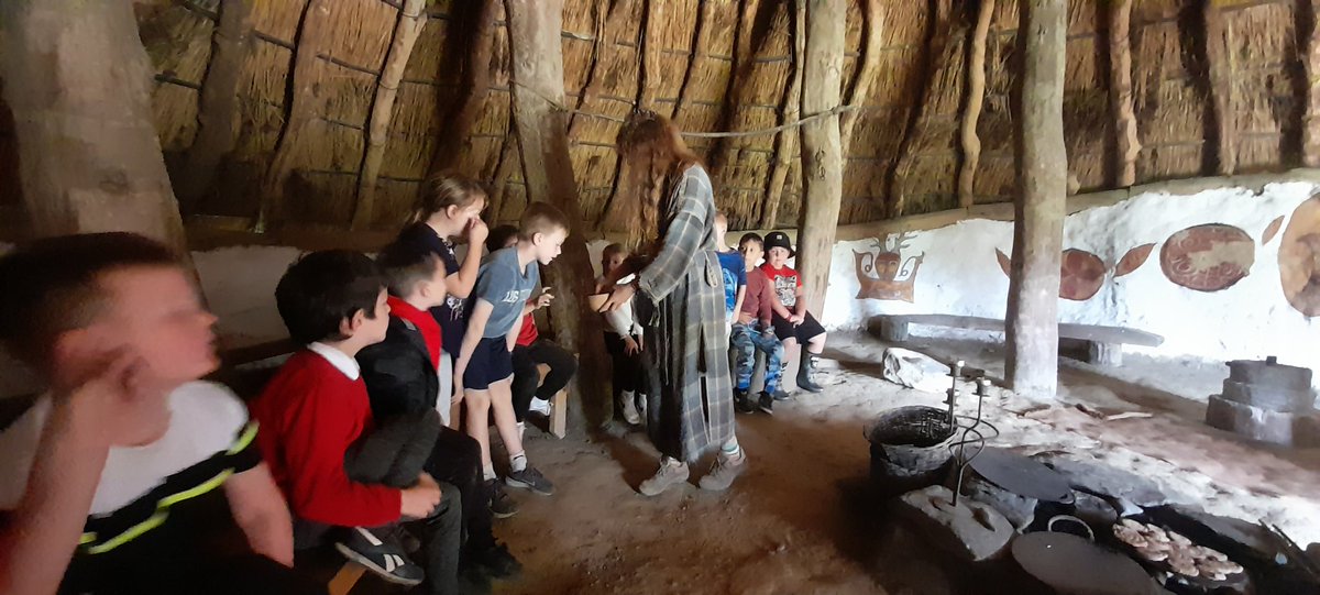CraigfelenP's tweet photo. #cfp34 had a great day at Castell Henllys learning about the Celts. https://t.co/Oa0SzDixCP