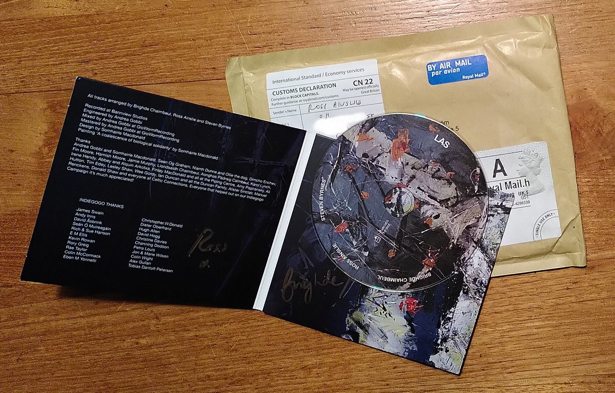 kwetterrob's tweet photo. Listening LAS, arrived today.
Love those pipes.... really great music project by @brichaimbeul @rossainsliemus & #stevenbyrnes. Featured Album of the Month by @FRUK
https://t.co/JyYRGYVviV
Have a listen and enjoy !
https://t.co/BDm1uNXpl9 https://t.co/ENPyiNUaF0