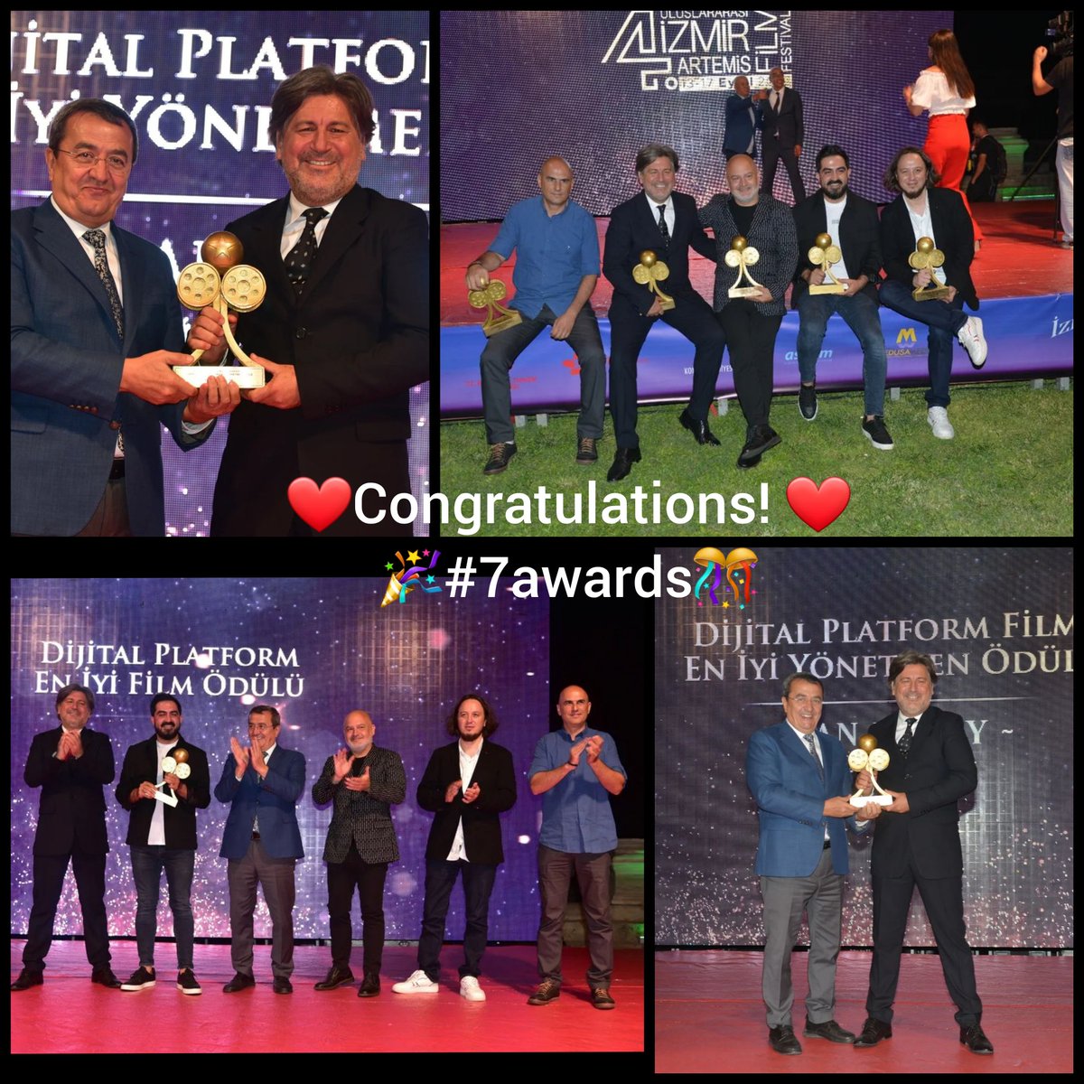 oanaenache15's tweet photo. ❤️ #onlyçağatayulusoy ❤️
🔴 #news 🔴 #informations 🔴

Congratulations! ❤️❤️❤️
🔝🎉 #7awards 🎊🔝

@izmirfilmfest @cagatayulusoyy 
@canulkay #jinglejungle
@OGMPictures @netflixturkiye
#ercanmehmeterdem #ersinarıcı
#evrenaksoy #ÇağatayUlusoy 
#kagittanhayatlar #paperlives https://t.co/92XpT6aATV
