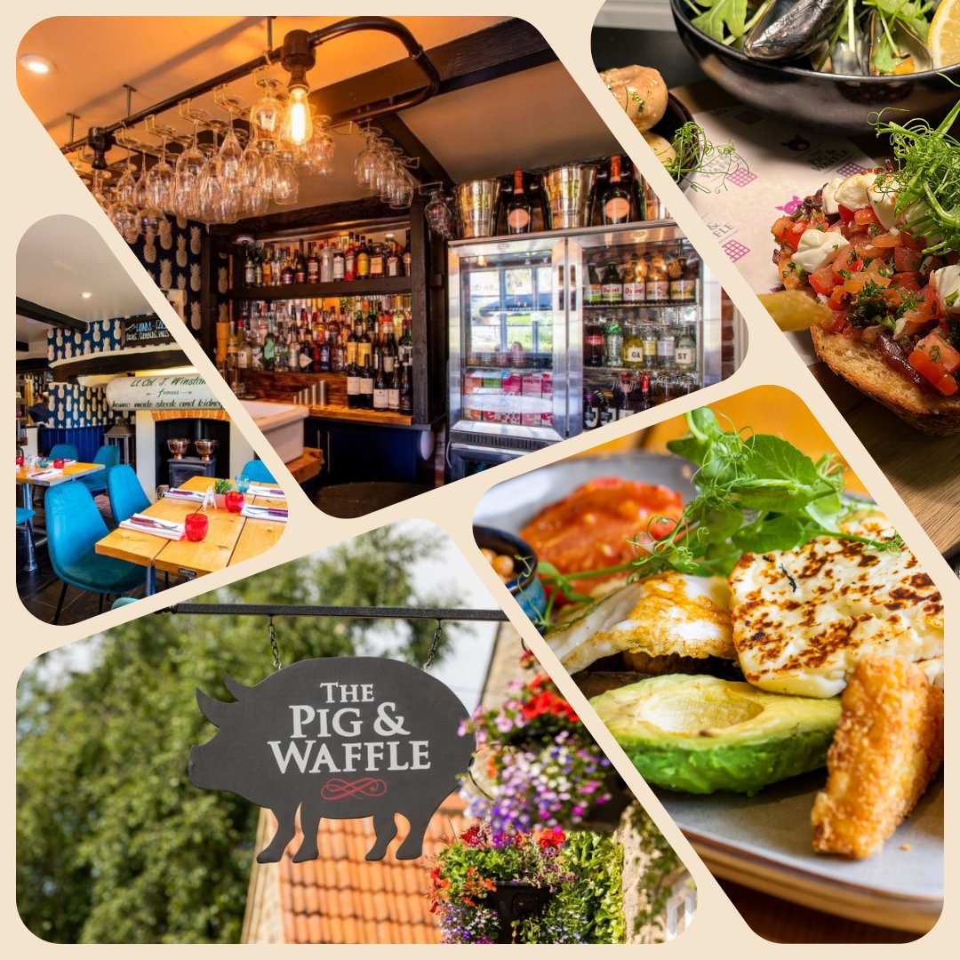 A meal out at The Pig &amp; Waffle what a great gift idea! Order a gift voucher from our website and treat someone special to something special...
#giftvouchers #villagepub #GraftonUnderwood #northamptonshire #brunch #tapas #restaurant #mealout
