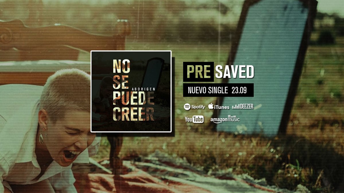 Aborigenuy's tweet photo. ¡Queda menos! este viernes 23.09.22 salimos con nuevo single. En este link podes hacer pre-save y acceder a la canción apenas este disponible: https://t.co/N7udndAOF7

#nosepuedecreer #indierock #rock #rocklatino #onerpm #aborigenuy #uruguay #argentina #chile

@onerpmlatino https://t.co/7bgYzGksYG