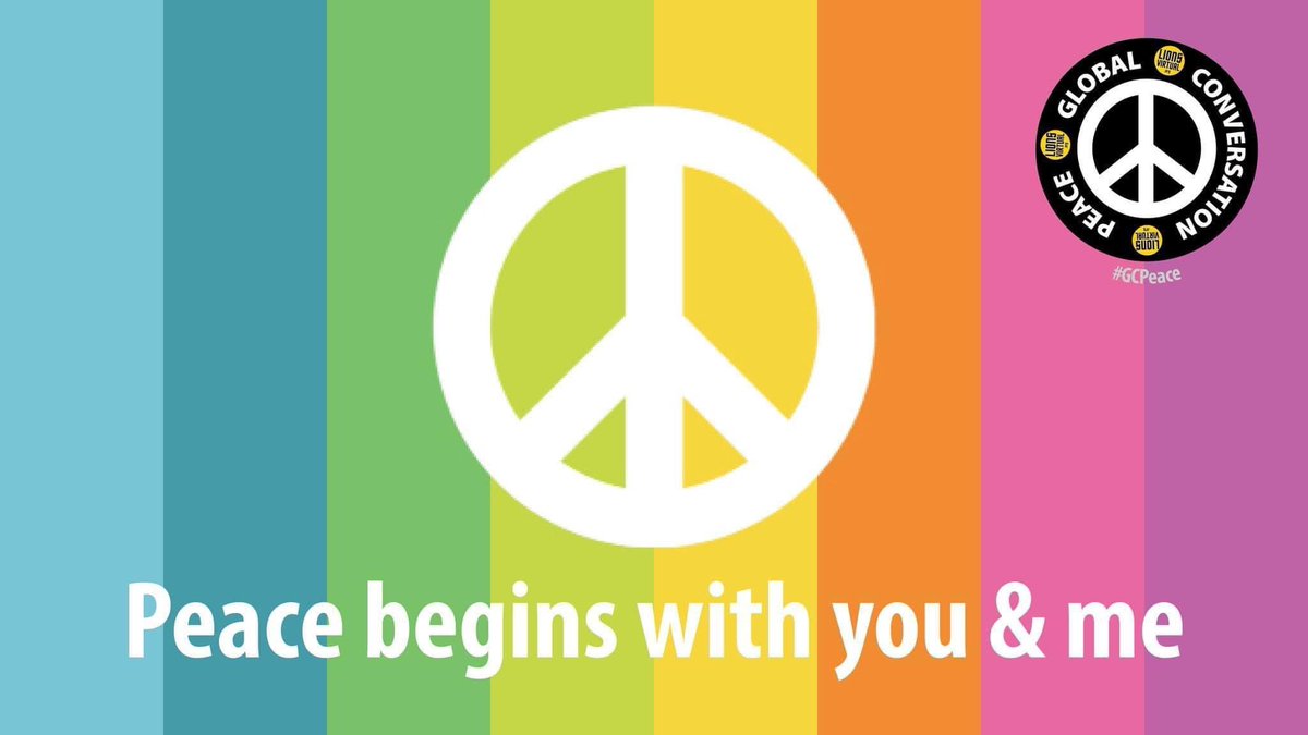 swayoung01's tweet photo. 🦁☮️ #Peace begins with you and me…
#GCPeace #GlobalConversationAboutPeace https://t.co/1esstxLQ8d