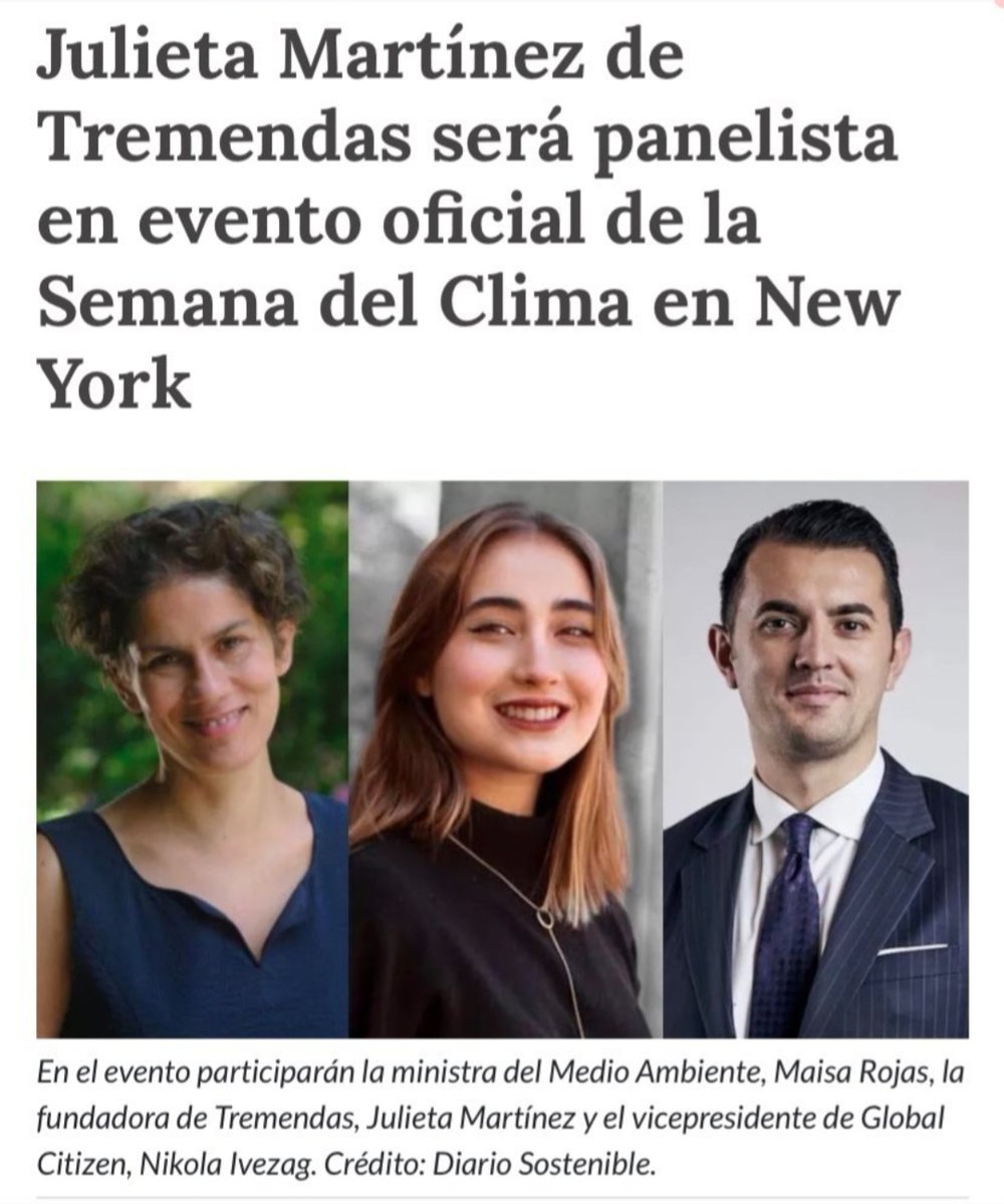 agustobena's tweet photo. Las nuevas generaciones tienen mucho que decir y eso lo vimos en #LibrementeCNN Prueba de ello, es que las invitadas y colaboradoras del programa brillan a nivel mundial. Revisa la participación de Isidora Guzmán, Valentina Muñoz y Julieta Martínez aquí: https://t.co/TFaGkUi5tz https://t.co/p6j3v6TobX