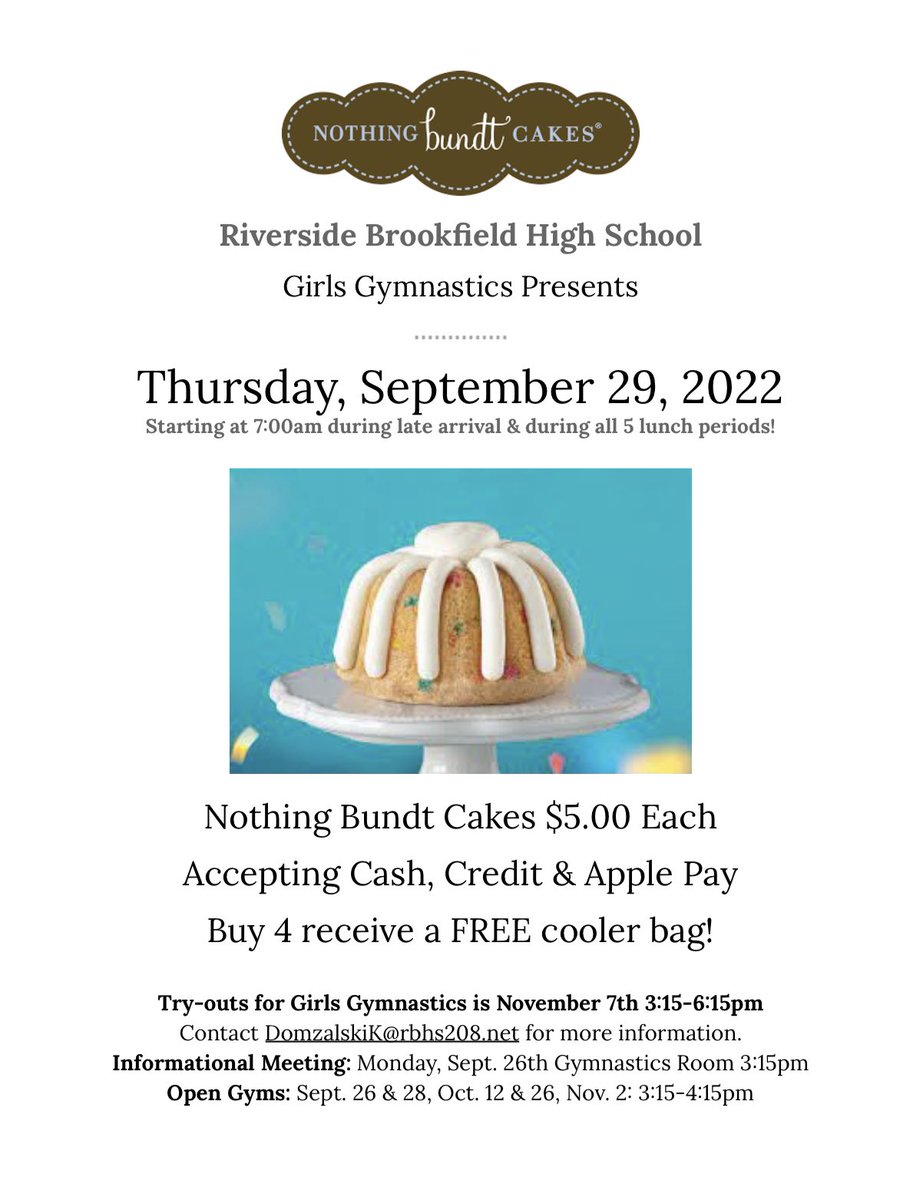 RBHSGymnastics's tweet photo. Infomational meeting on Monday, September 26 with Open Gym to follow until 4:15pm! See you there! #RBHSGymnastics #RBHSAthletics https://t.co/mvFW7xEpBa