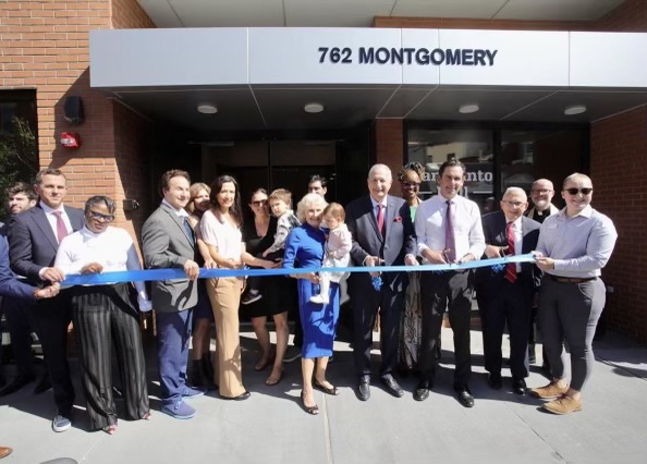 Today we celebrated the opening of a new six-story residence hall, named Panepinto Hall in honor of Joseph A. Panepinto Esq. ’66, an alumnus who has served SPU selflessly for many decades with exceptional contributions of time, talent &amp; treasure. bit.ly/3QZ3nom