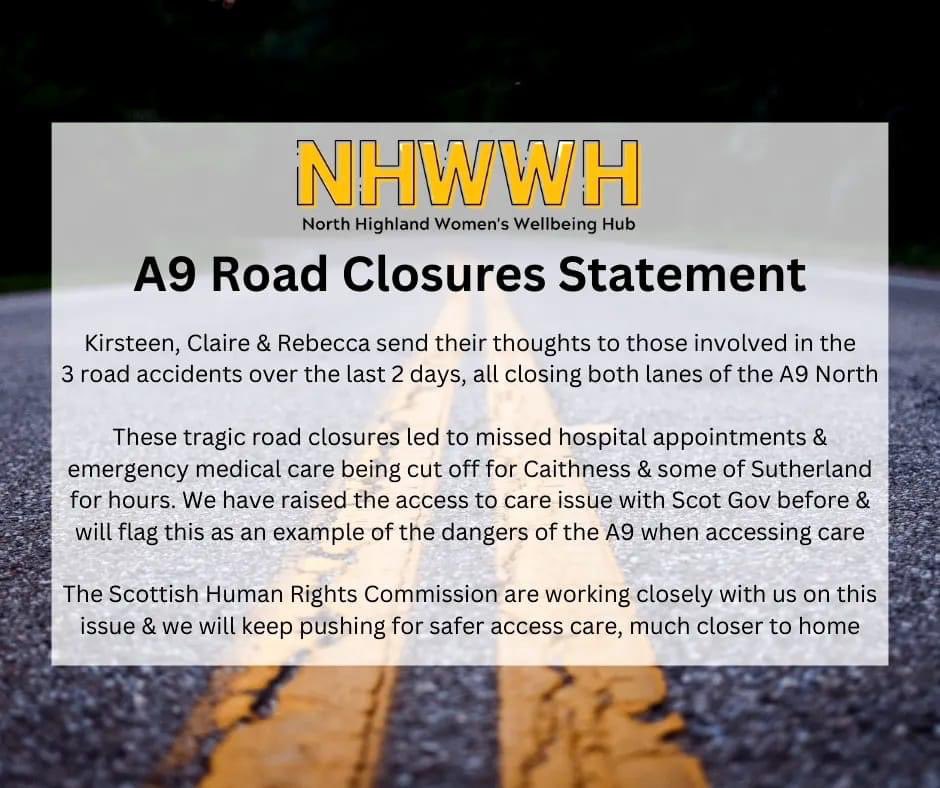 2 serious road closures in the last 2 days. Lasting over 6hrs. Diversion that is incredibly dangerous &amp; not suitable for all vehicles. Our main route south. This needs urgent attention. We need improved local health services