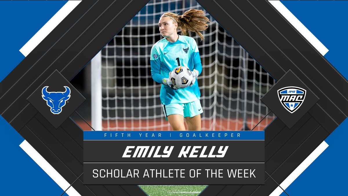Emily Kelly
3.856 GPA
Communication

Fifth-year goalkeeper Emily Kelly turned in another strong performance as she led the Bulls to their fourth straight shutout in a 2-0 victory over Yale on Sunday in the final game of non- conference play.

#UBhornsUP | #MACtion