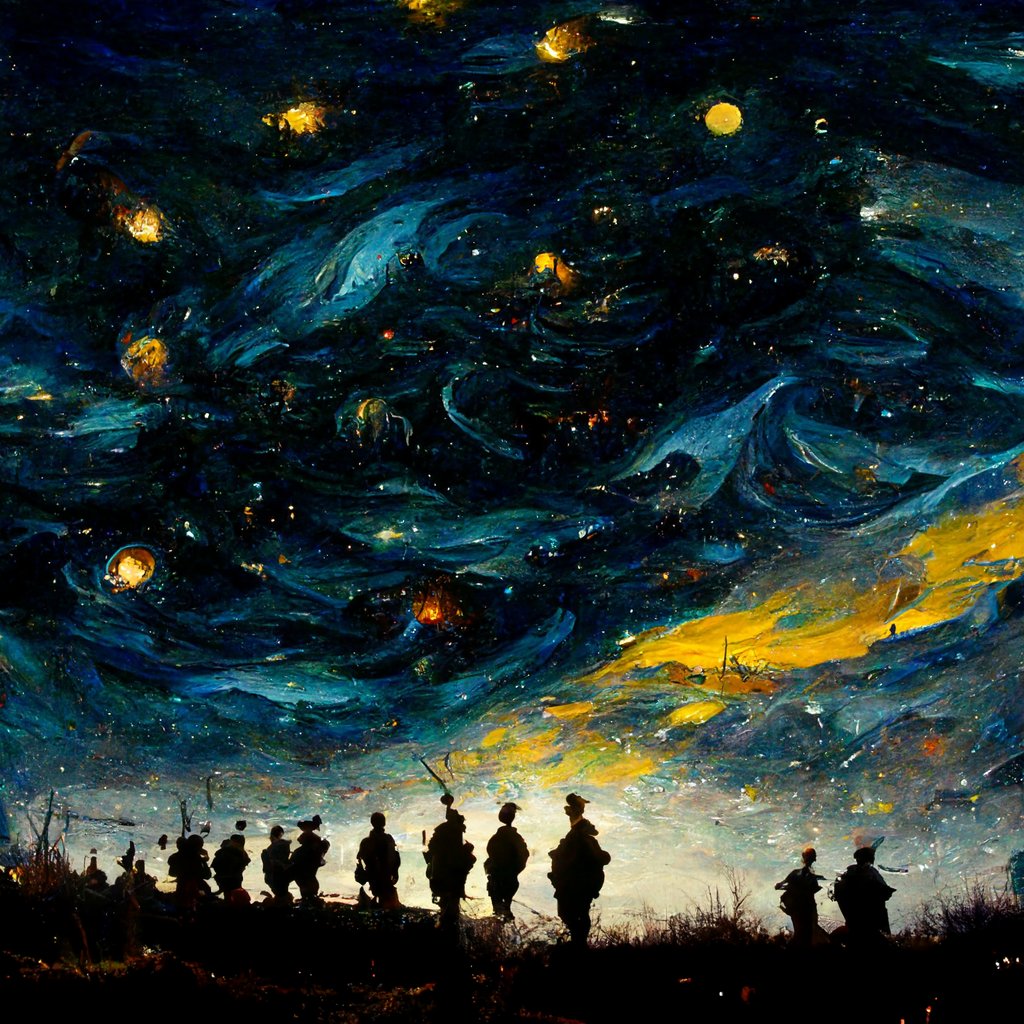 "Military unit in the starry night."
0.01 #eth 
#nfts #nft #crypto #art #digitalart 

rarible.com/token/0xc91544…