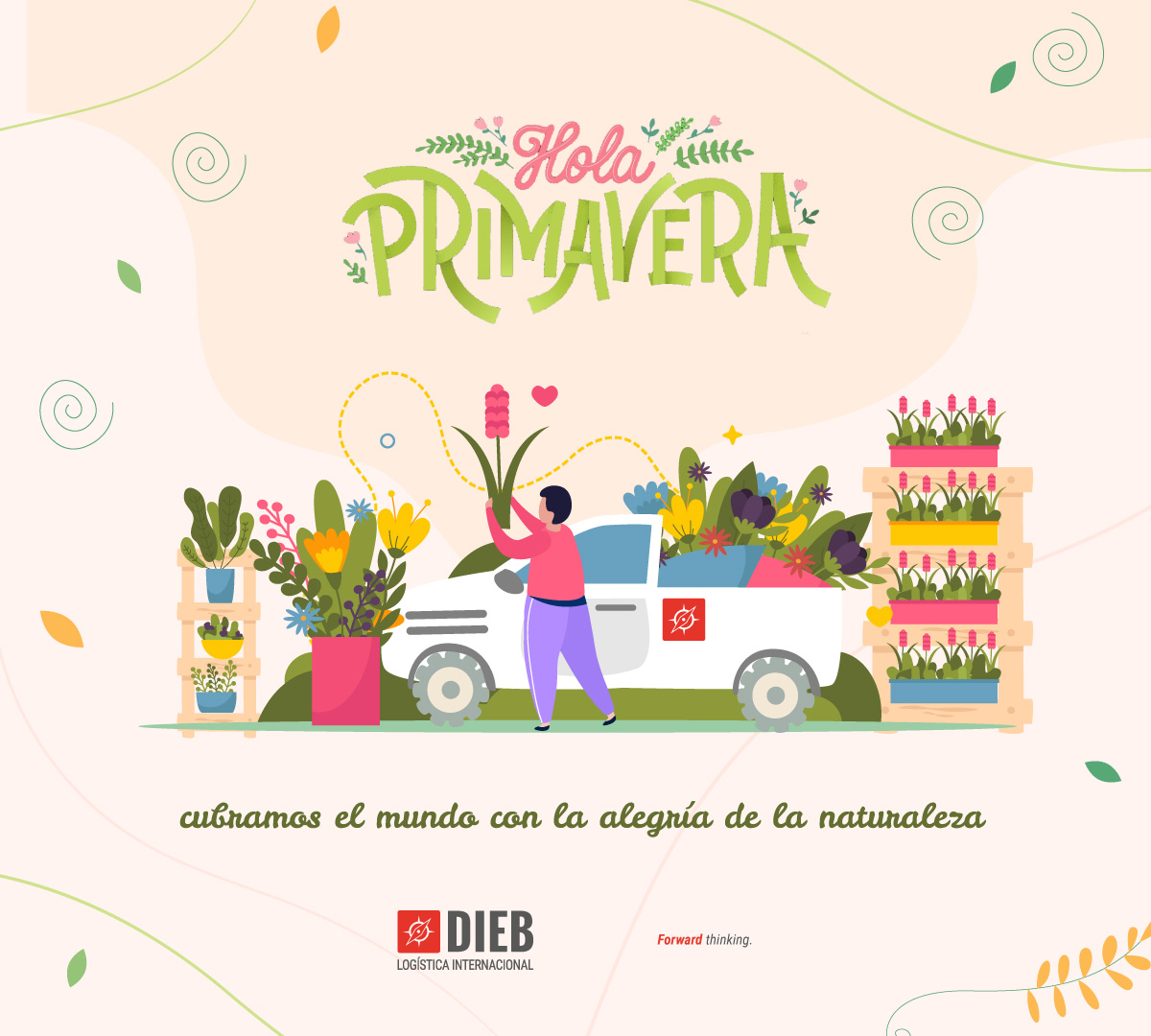 logisticadieb's tweet photo. ¡Desde @logisticadieb les deseamos un hermoso día de la #Primavera! #argentina #Spring #díaEstudiante #logísticaInternacional https://t.co/WVUP5bo54B